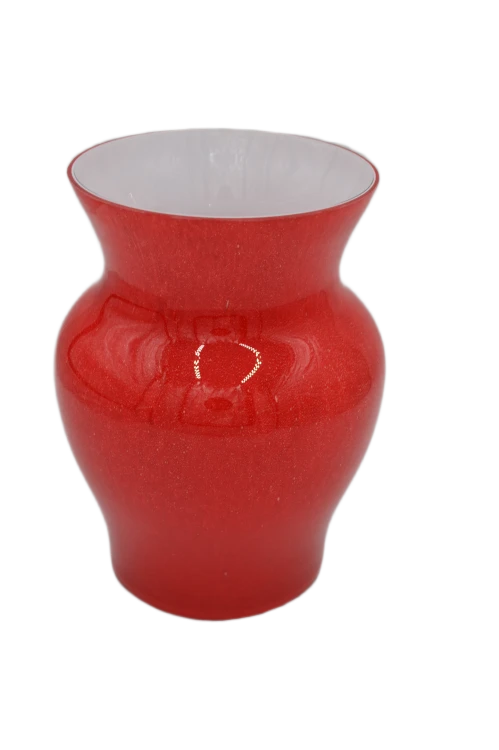 Nowoczesny wazon szklany Smuga – widok frontowy, elegancka dekoracja do salonu