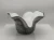 Ręcznie wykonana misa dekoracyjna ze szkła artystycznego KM Marble 45 cm