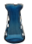 Wazon Płetwa Rekina K-NIEBIESKI-TRANSPARENT, przezroczyste niebieskie szkło handmade do salonu.