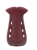 Elegancki wazon szklany Płetwa Rekina K-ROSA 31 cm, różowe szkło artystyczne ręcznie formowane.