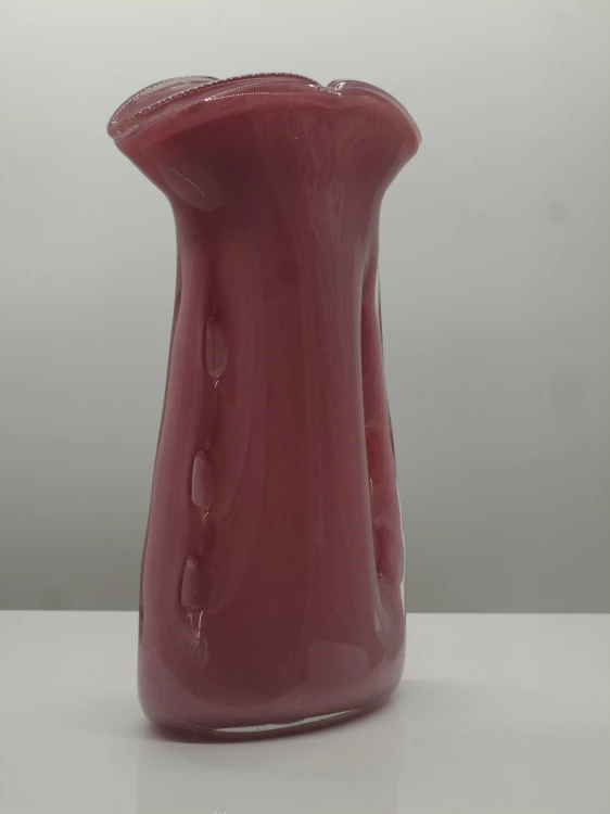 Szklany wazon artystyczny Płetwa Rekina K-ROSA – polskie szkło handmade – 31 cm